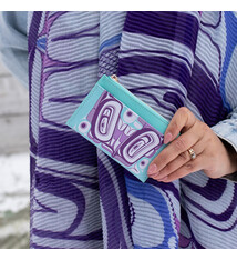 Zippered Card Wallet - Butterfly