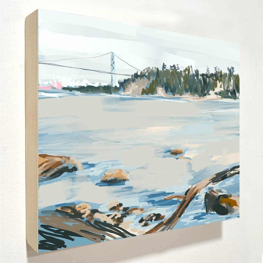 Heather Johnston Art Block -  Blue Lions Gate