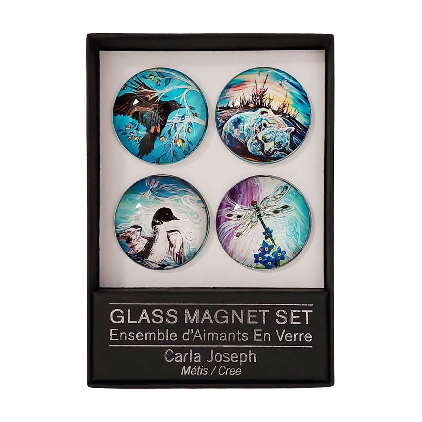 Glass Magnet Set - Carla Joseph