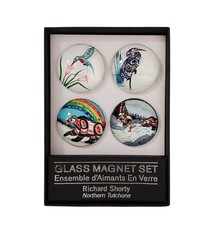 Glass Magnet Set - Richard Shorty