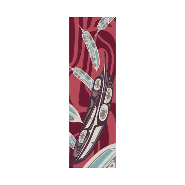 Bookmark Raven Feathers - Trevor Angus