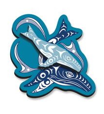 Magnet - Humpback Whales by Joe Paul