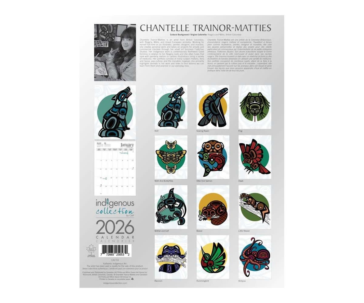 Calendar 2026 - Chantelle Trainor-Matties