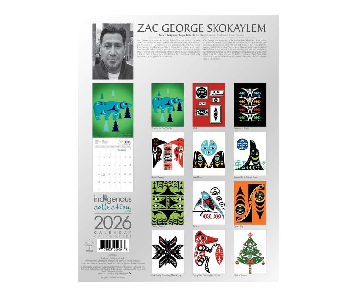 Calendar 2026 - Zac George Skokaylem