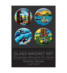 Glass Magnet Set - Shelley Davis