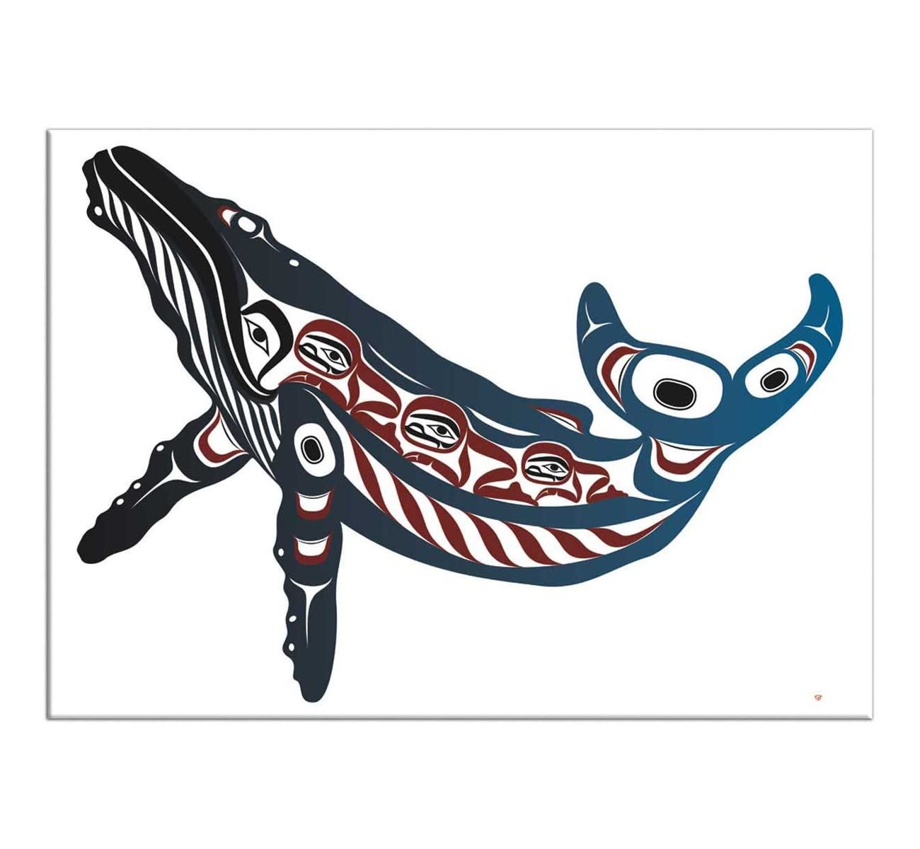 Magnet - Humpback Whale Mark Preston