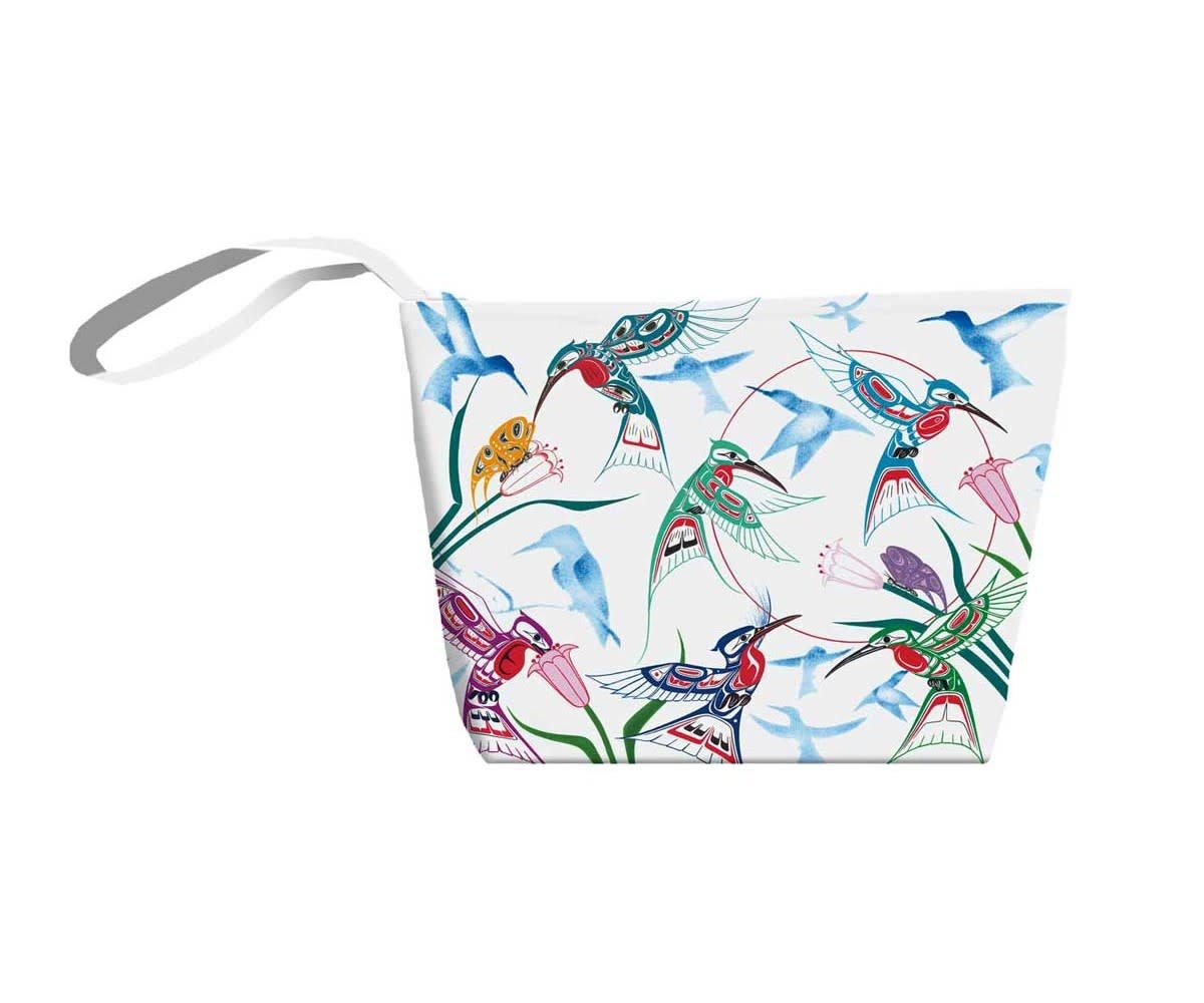 Small Tote Bag - Garden of Hummingbirds