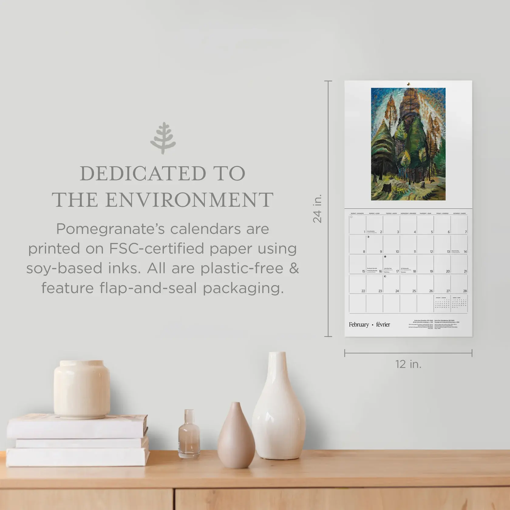 Wall Calendar - Emily Carr 2026