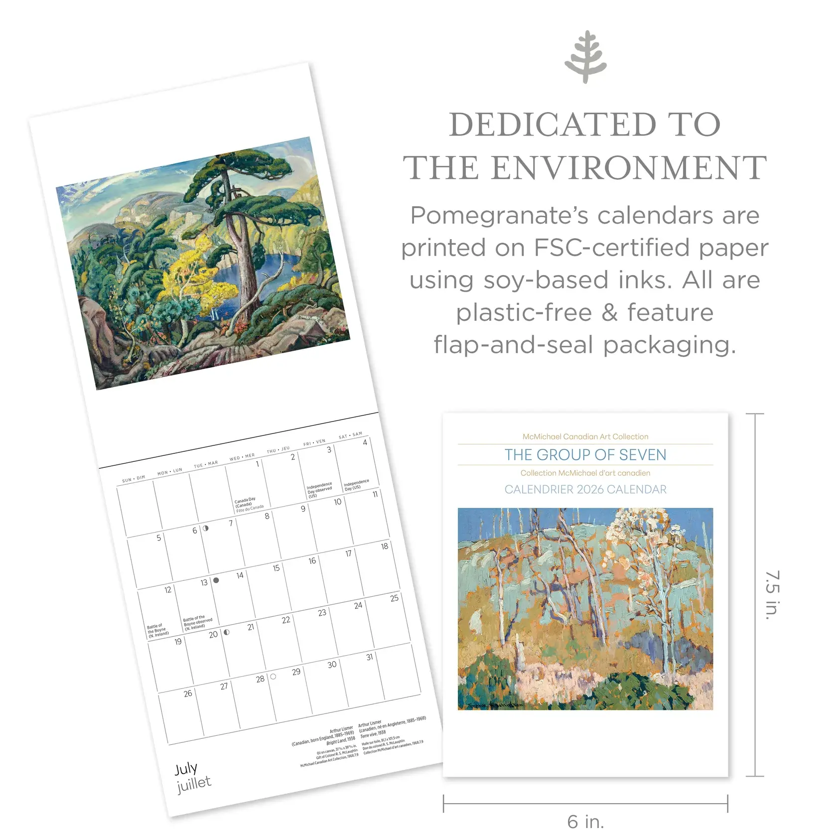 Mini Calendar - The Group of Seven 2026