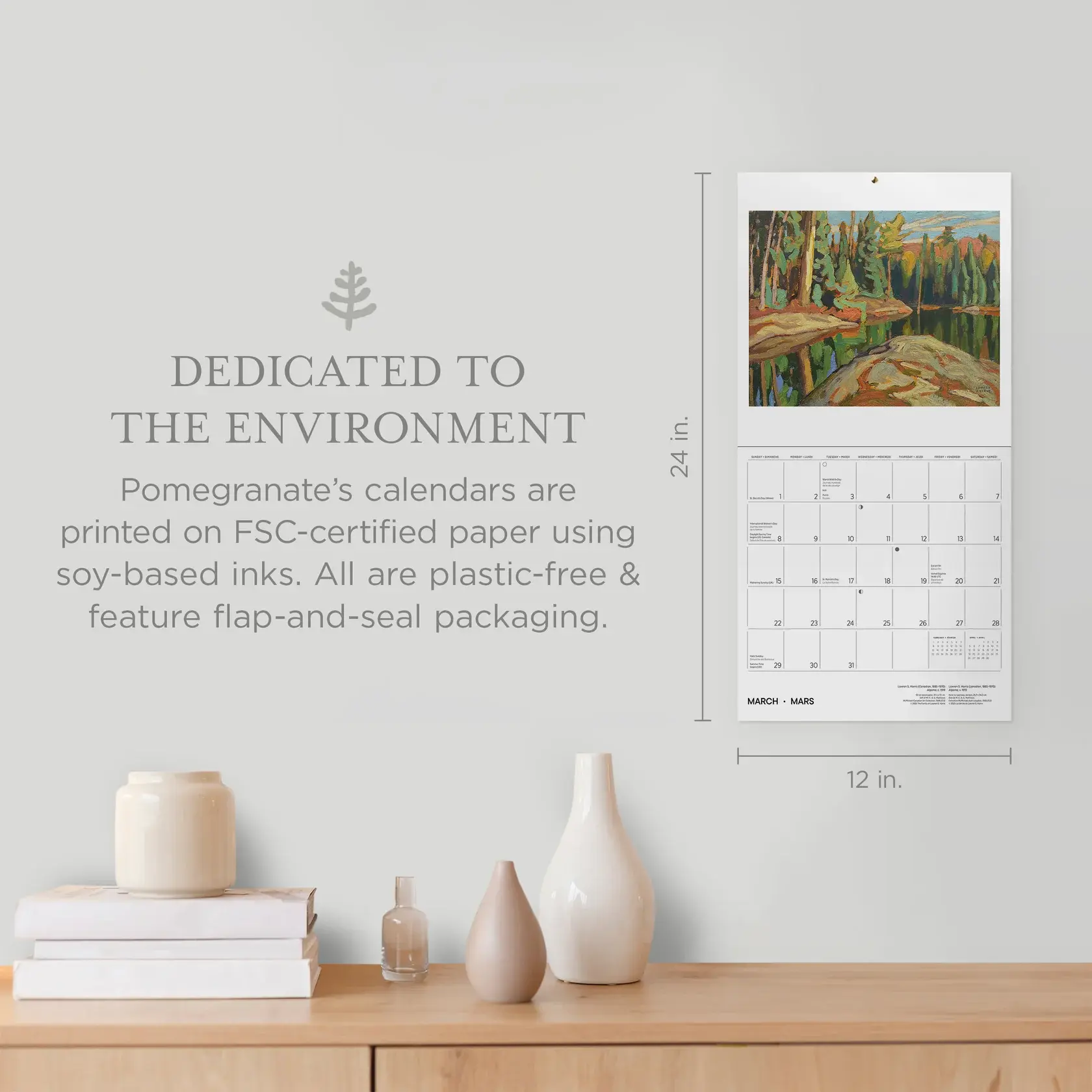 Wall Calendar - Lawren Harris 2026