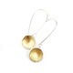 Paprika Design - CCBC Earrings - Gild Discs 23K Gold & Sterling Silver