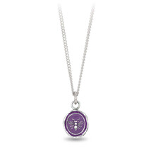 Pyrrha Necklace - Motivated Appreciation Silver - Mystic Violet