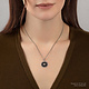 Pyrrha Necklace - Mother Bear Oxidized Sterling Silver