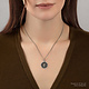 Pyrrha Necklace - Live Every Moment Oxidized Sterling Silver