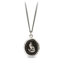 Pyrrha Necklace - Trust in Yourself Oxidized Sterling Silver