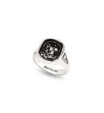 Pyrrha Ring - Strength & Resilience Signet - Size 7