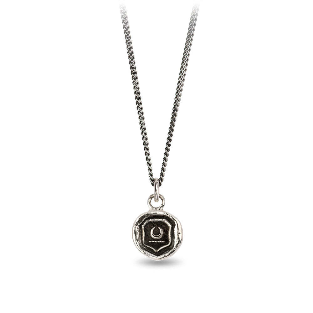 Pyrrha Necklace - New Beginnings Oxidized Sterling Silver