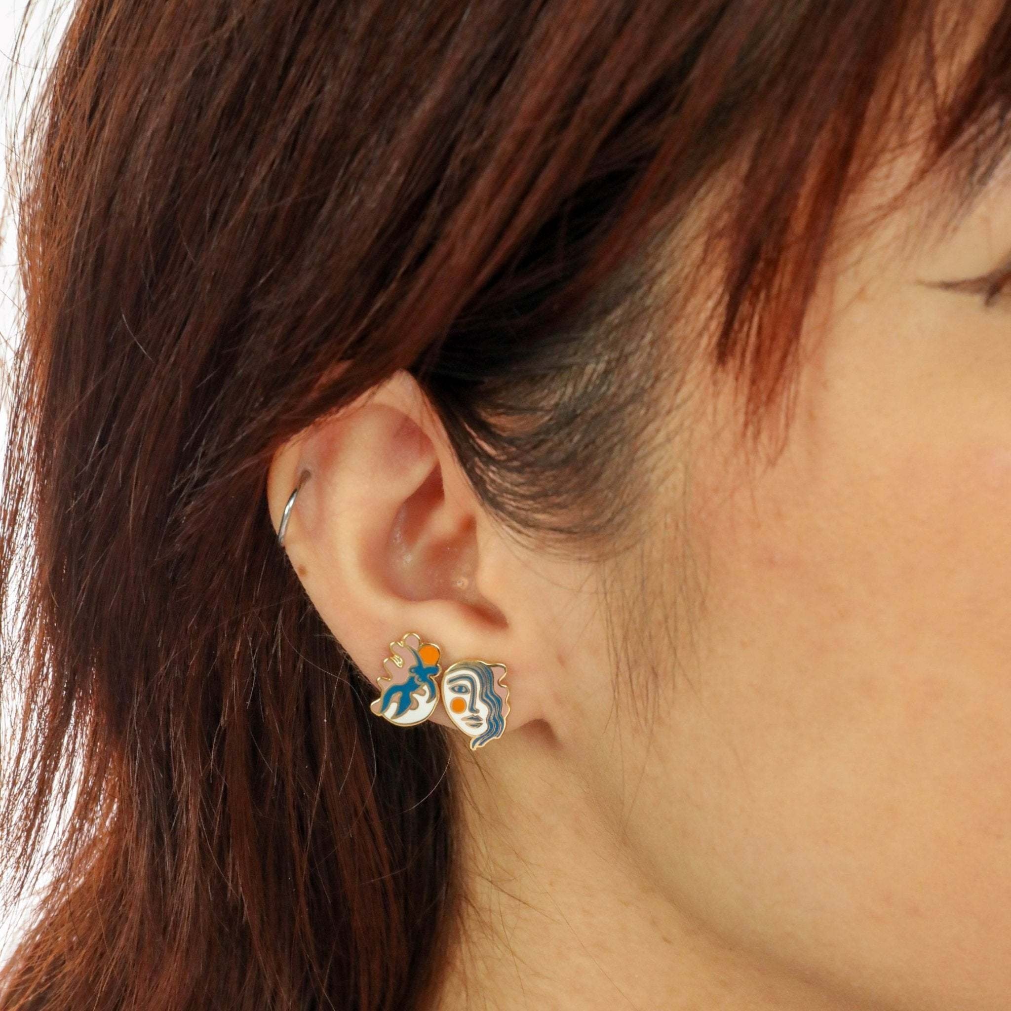 Earrings - Matisse