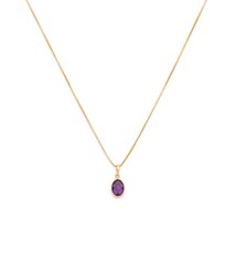 Leah Yard Designs Necklace - Evelyn - Amethyst