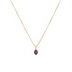 Leah Yard Designs Necklace - Evelyn - Amethyst