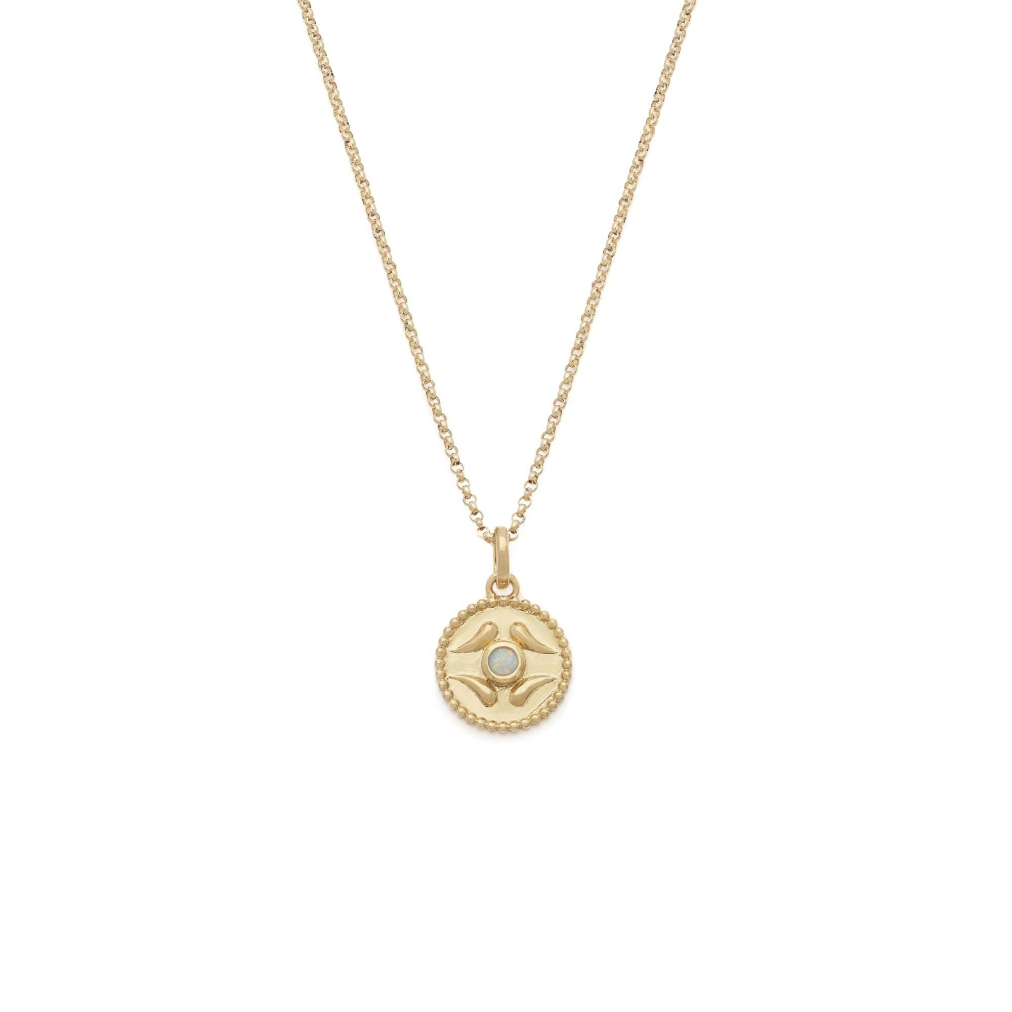 Leah Yard Designs Necklace - Guardian - Synthetic Opal