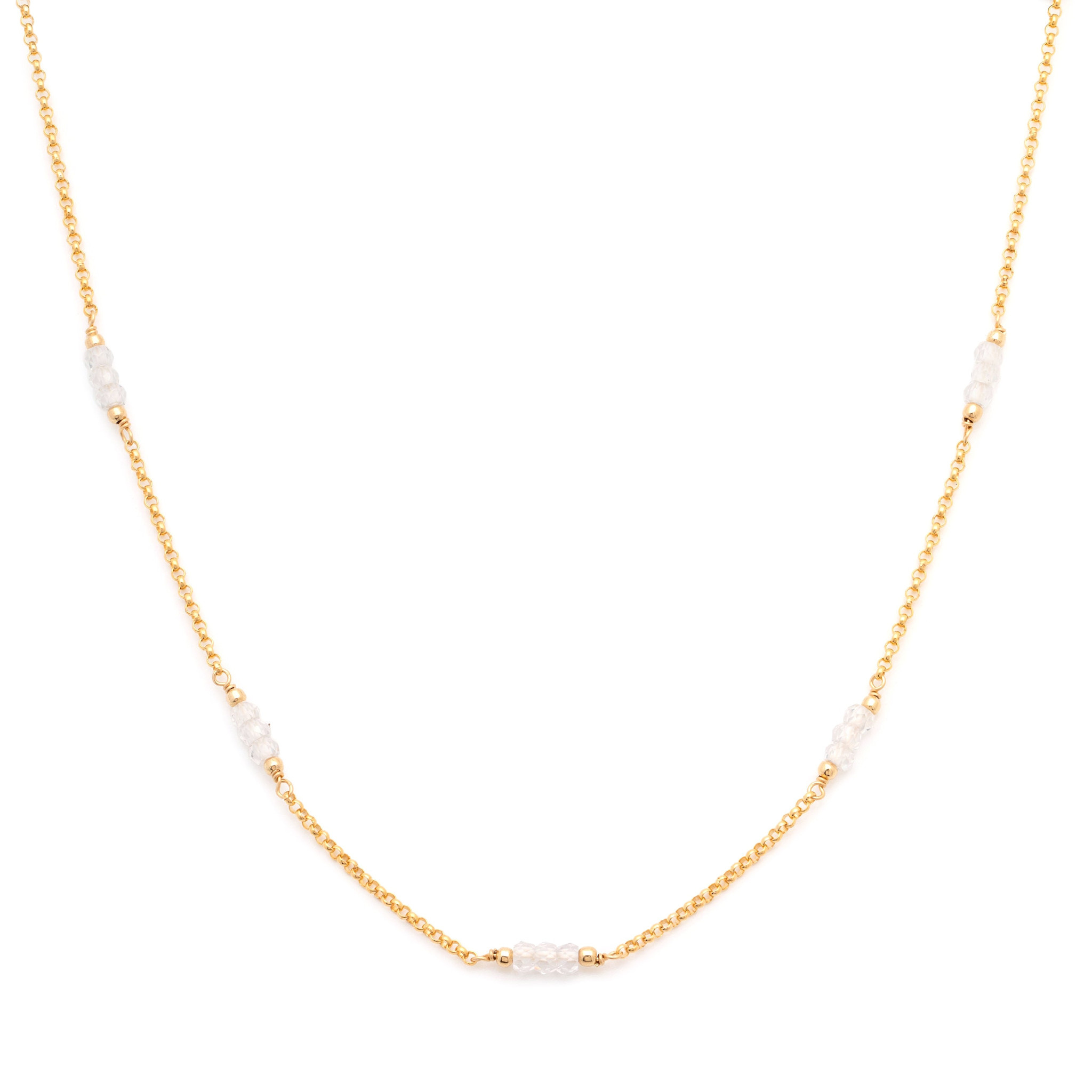 Leah Yard Designs Necklace - Dottie - C.Z.