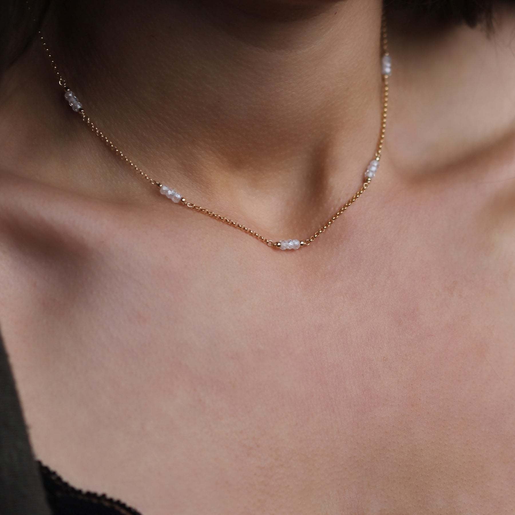 Leah Yard Designs Necklace - Dottie - C.Z.