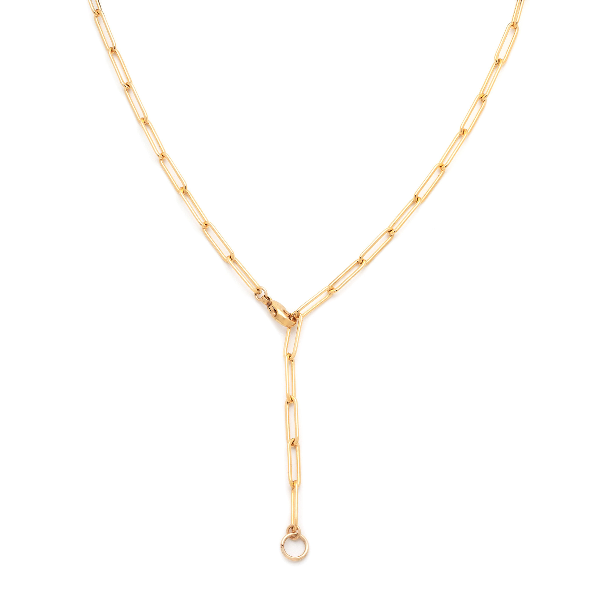 Leah Yard Designs Necklace - Paperclip 2 in 1