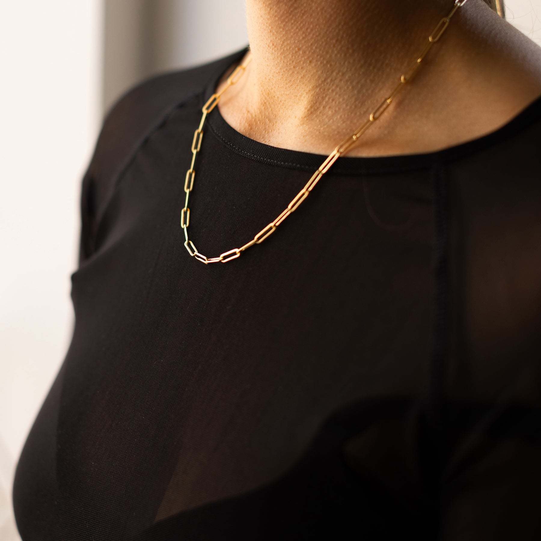Leah Yard Designs Necklace - Paperclip 2 in 1