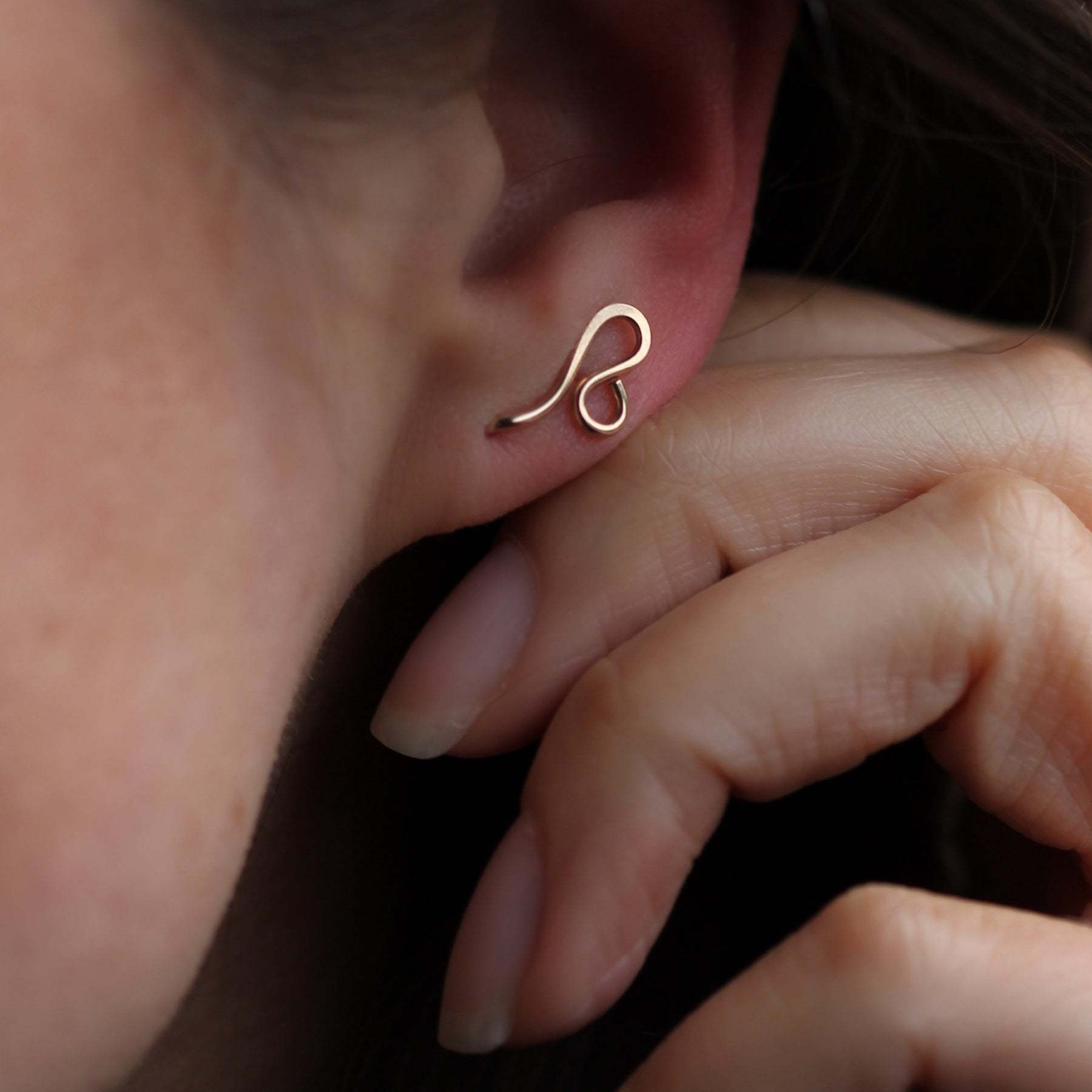 Leah Yard Designs Earrings - Mini Filigree Ear Climbers