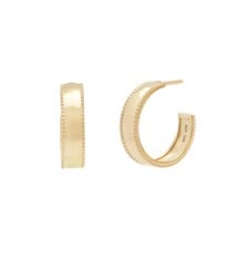 Leah Yard Designs Earrings - Cigar Hoops