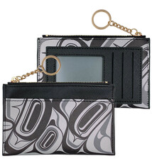 Zippered Card Wallet - Eagle