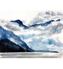 Tiffany Blaise Fine Art Print - Floating Back: Sea to Sky Corridor