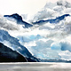 Tiffany Blaise Fine Art Print - Floating Back: Sea to Sky Corridor 16x20"