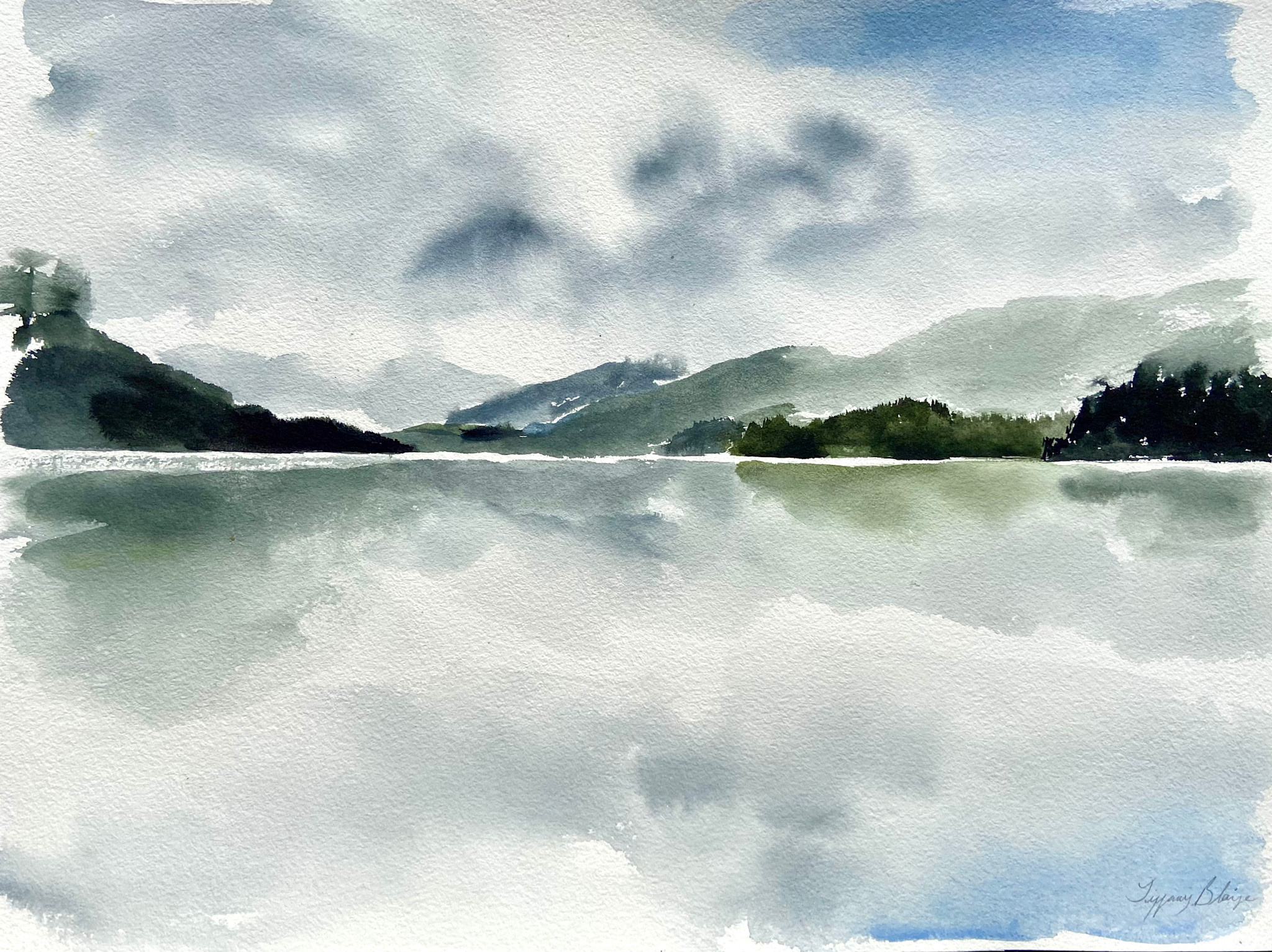 Tiffany Blaise Fine Art Print - Water of the Clouds: Haida Gwaii 16x20"