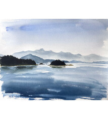 Tiffany Blaise Fine Art Print - Morning Sailing: Howe Sound