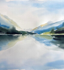 Tiffany Blaise Fine Art Print - New Day: Whistler