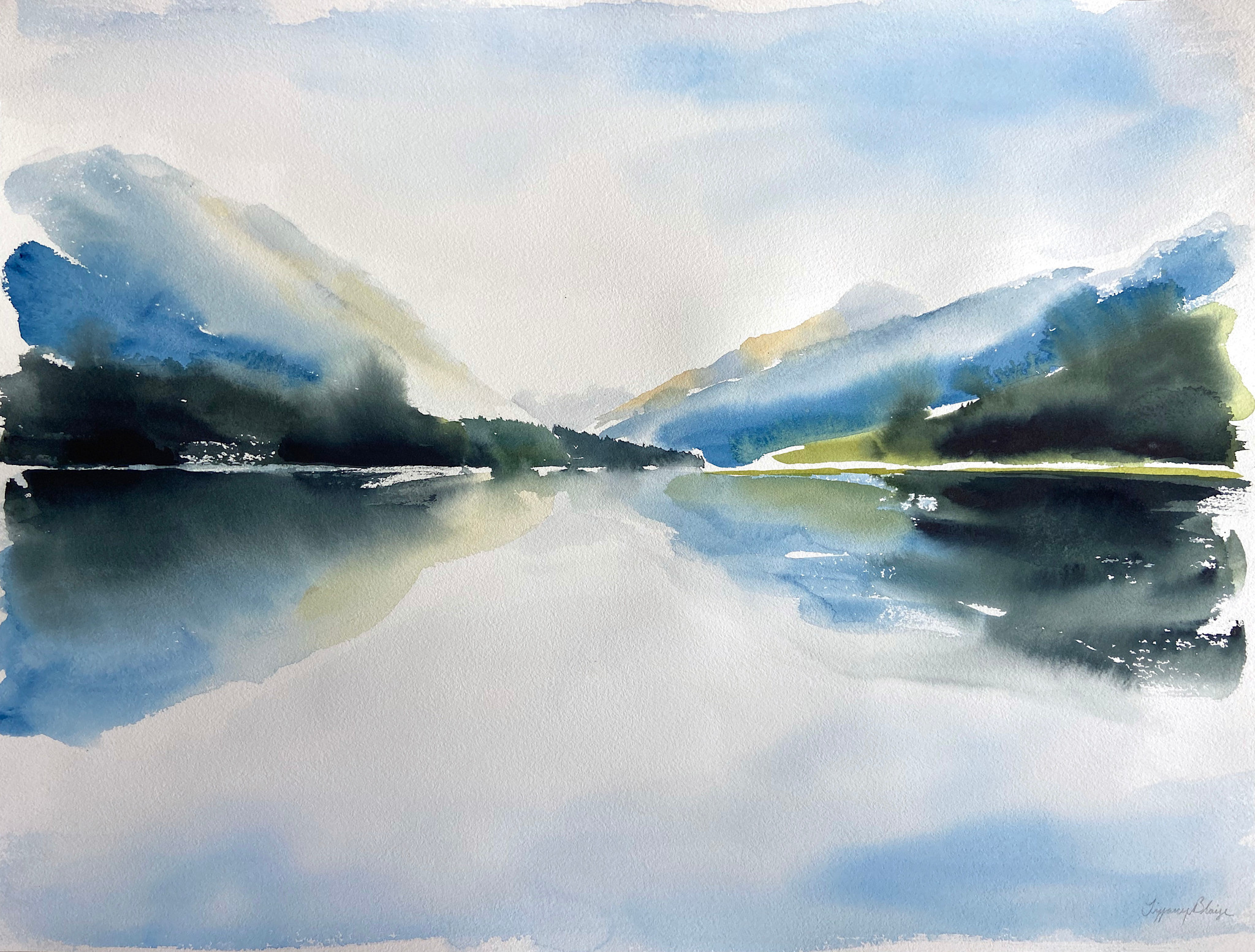 Tiffany Blaise Fine Art Print - New Day: Whistler 16x20"