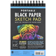 Studio Series Portable Black Paper Sketch Pad