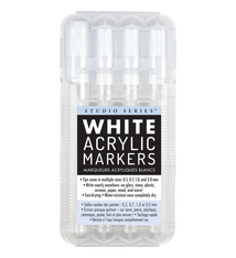 Studio Series White Acrylic Markers