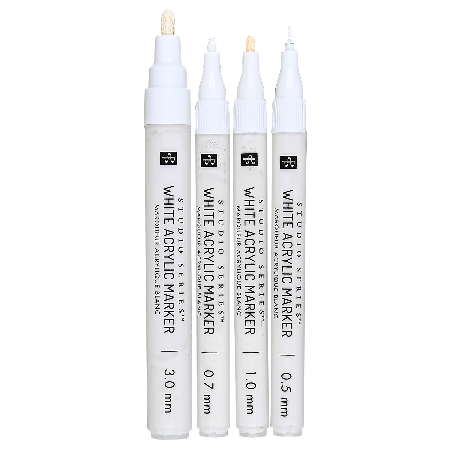 Studio Series White Acrylic Markers