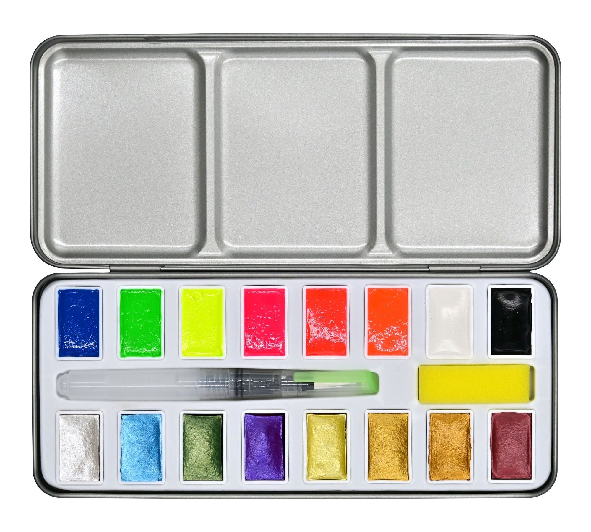 Studio Series Metallic & Neon Watercolor Paint Set