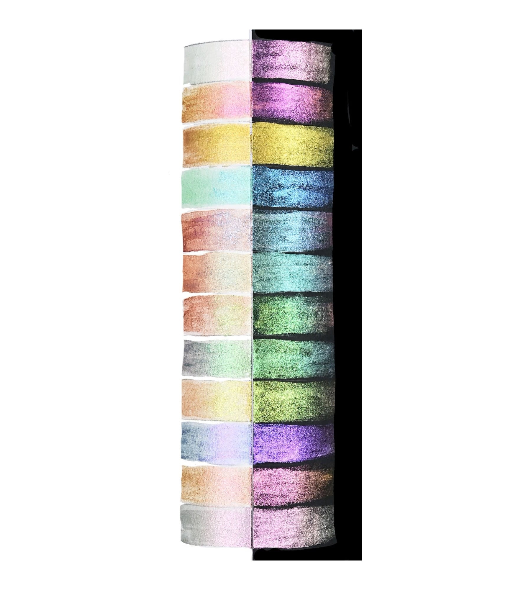 Chameleon Iridescent Watercolor Paint Set