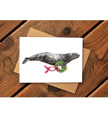 Art Card - Decorated Grey Whale