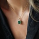 Leah Yard Designs Necklace - Angie - Green Onyx