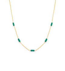 Leah Yard Designs Necklace - Dottie - Green Onyx
