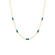 Leah Yard Designs Necklace - Dottie - Green Onyx