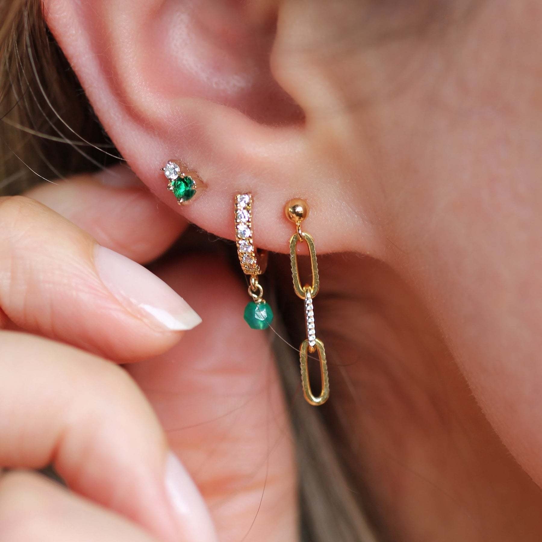 Leah Yard Designs Earrings - Harmony - Gold & Silver