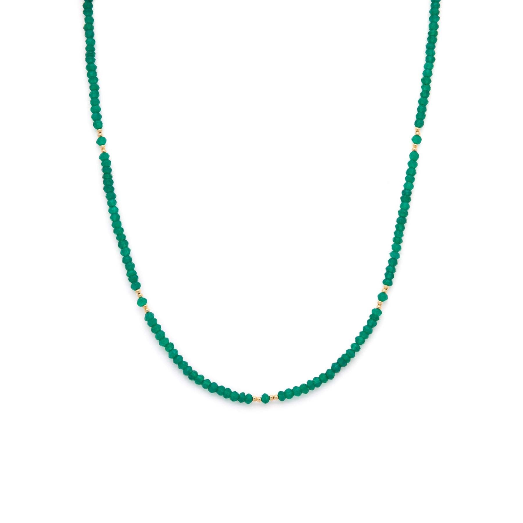 Leah Yard Designs Necklace - Florance - Green Onyx