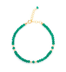 Leah Yard Designs Bracelet - Florance - Green Onyx